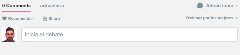 comentarios disqus
