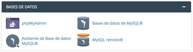 crear base de datos wordpress