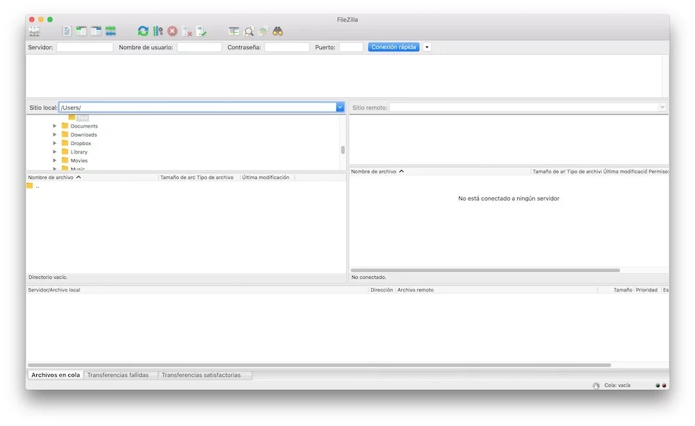 filezilla